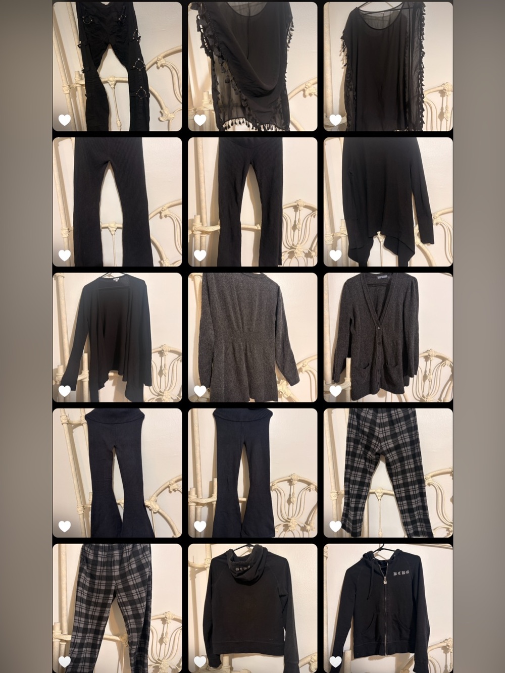9 grunge goth Lounge Comfort Clothing Bundle Moving Sale nine bundle